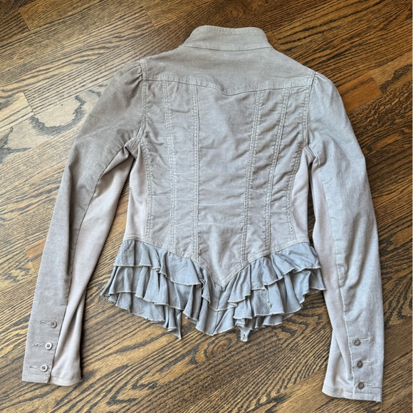 Women’s Free People Victorian Style Corduroy Jacket. - Picture 3 of 4